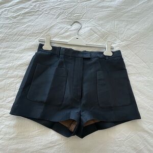 Phillip Lim Tailored High Waisted Designer Shorts